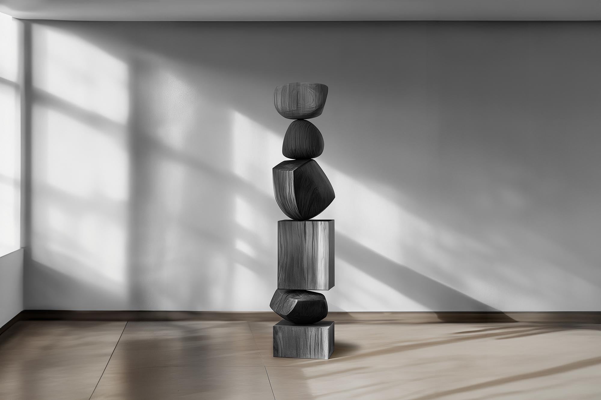 Design of Sleek Darkness, Modern Black Solid Wood Totem by NONO, Still Stand No101


——

Joel Escalona's wooden standing sculptures are objects of raw beauty and serene grace. Each one is a testament to the power of the material, with smooth curves