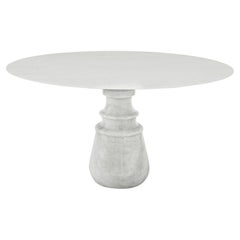 Design Round Table "Chess" in Marble