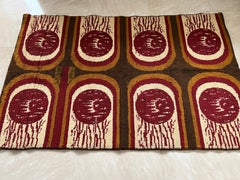 Design Scandinavian Vegan Friendly Carpet / Rug in EGE RYA Style, Around 1970s