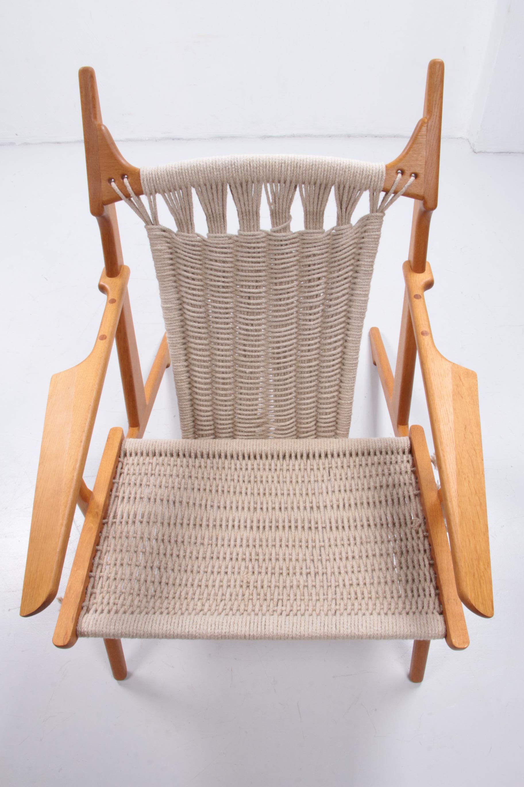 Design Set Lounge Chairs Design and Handmade by Martin Godsk 1990 Denmark For Sale 5