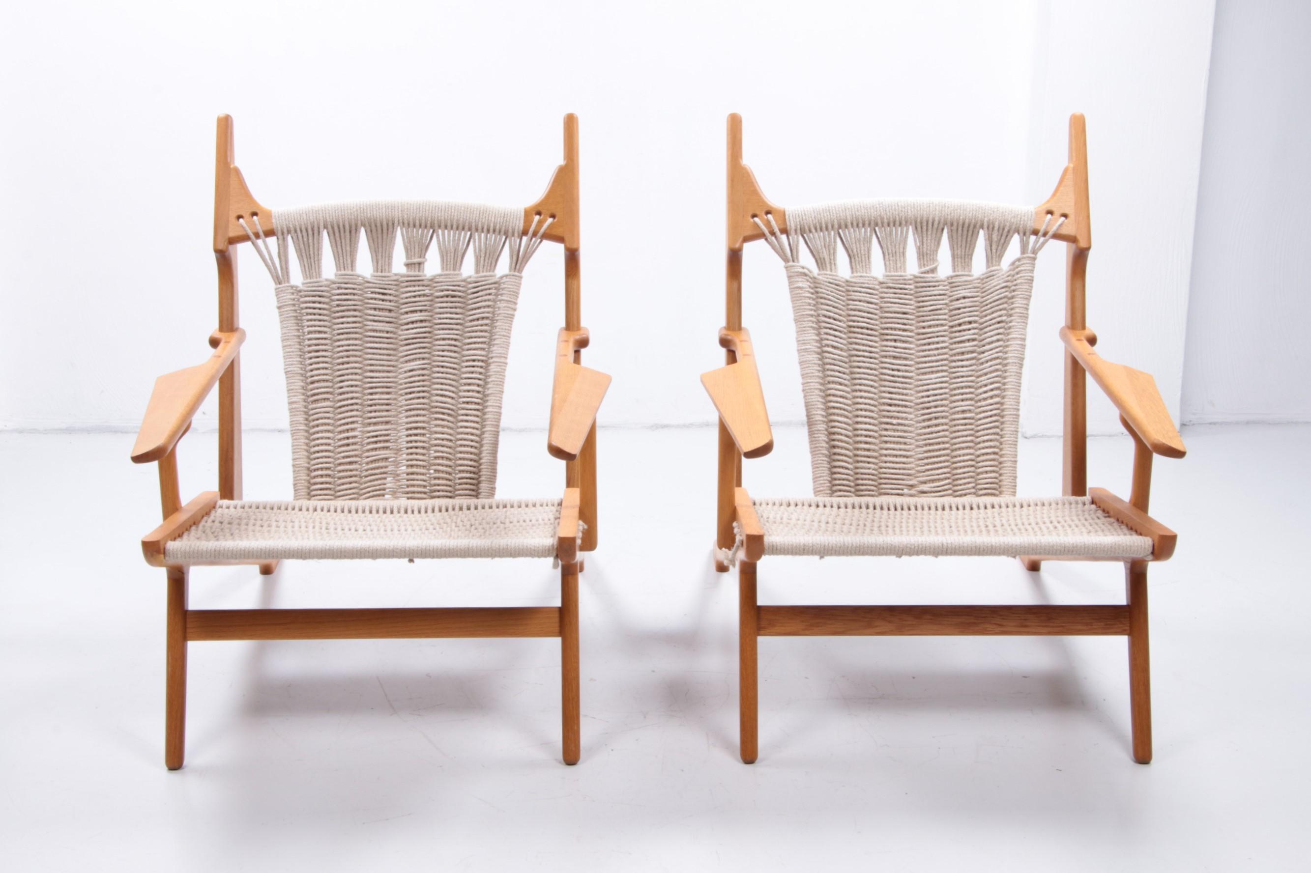 Moderne Design Set Chaises longues Design/One par Martin Godsk 1990 Danemark en vente
