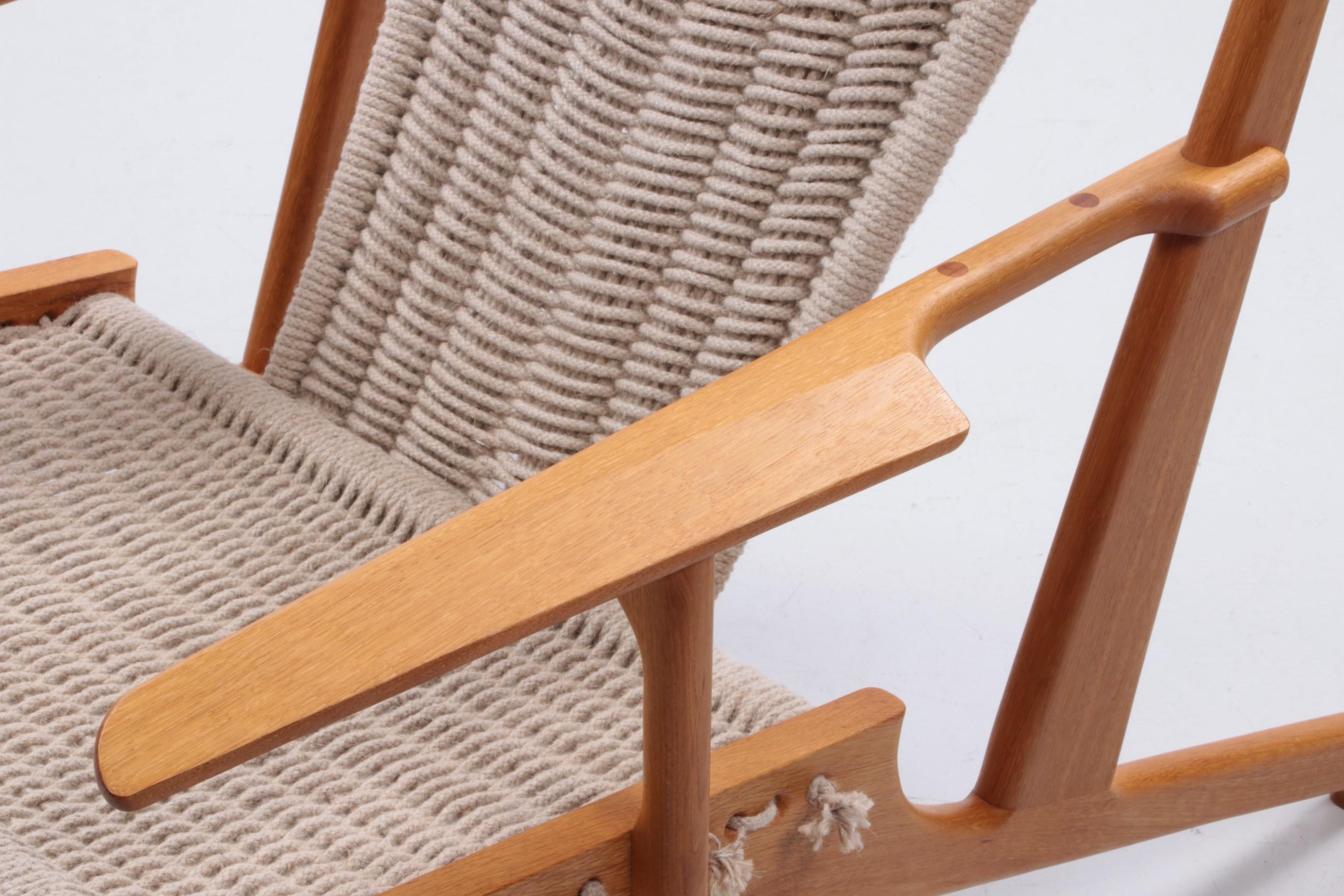 Design Set Lounge Chairs Design and Handmade by Martin Godsk 1990 Denmark For Sale 2