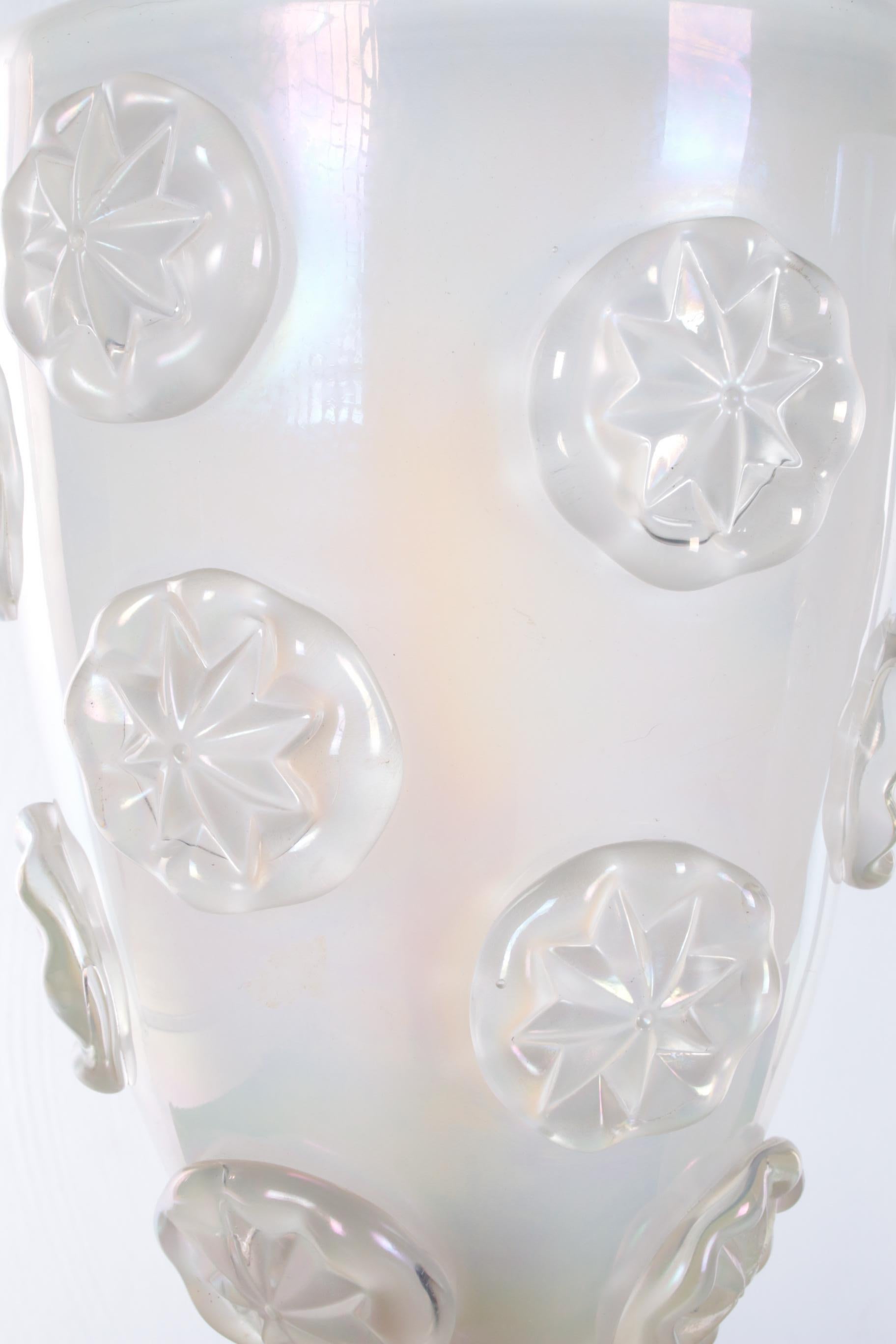 Design-Set aus mundgeblasenen Muranoglas-Tischlampen von Barovier & Toso, 1950er Jahre im Angebot 2