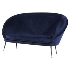 Divano di design Italia anni '50 Vintage Modern
