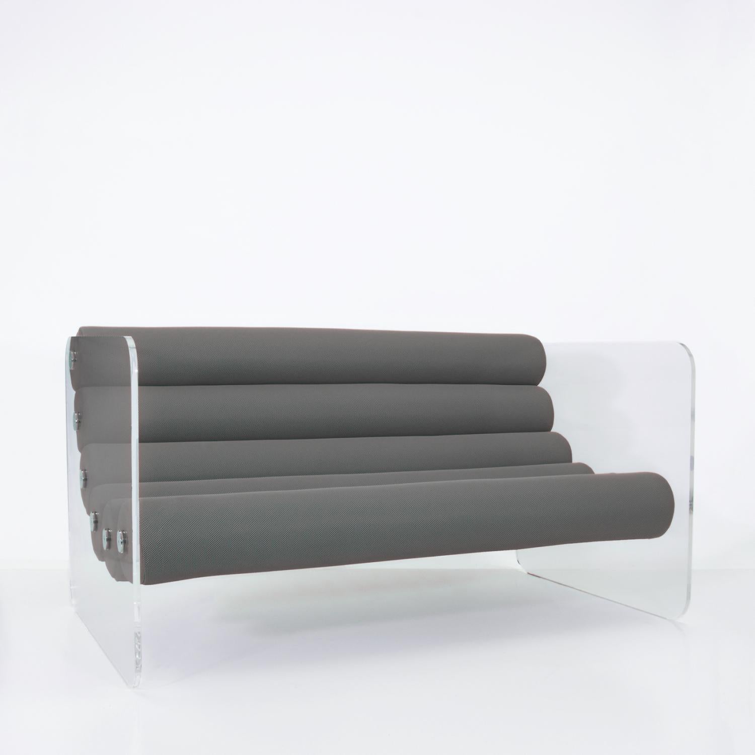 Design sofa Mw02, made in France, designed by Olivier Santini For Sale 1