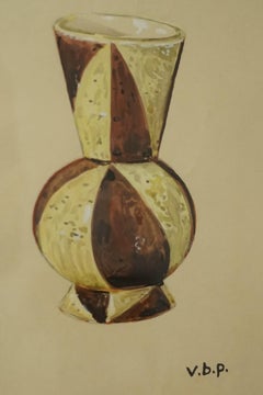 Design Study for Rörstrand by Vilhelm Bjerke Petersen, Denmark/Sweden, C. 1950