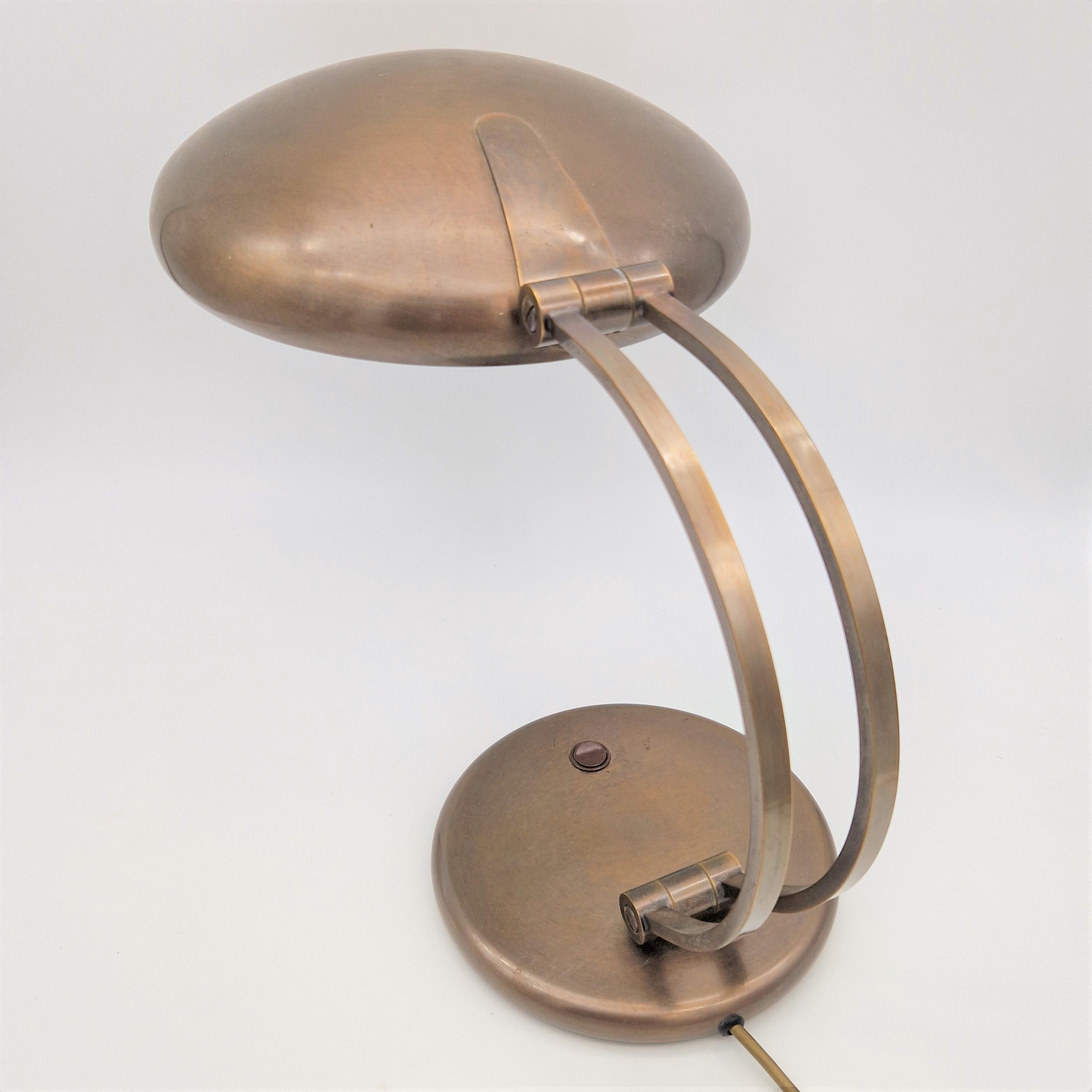 Design table lamp by Egon Hillebrand. Germany 1970 - 1975 In Excellent Condition For Sale In CADALSO, ES