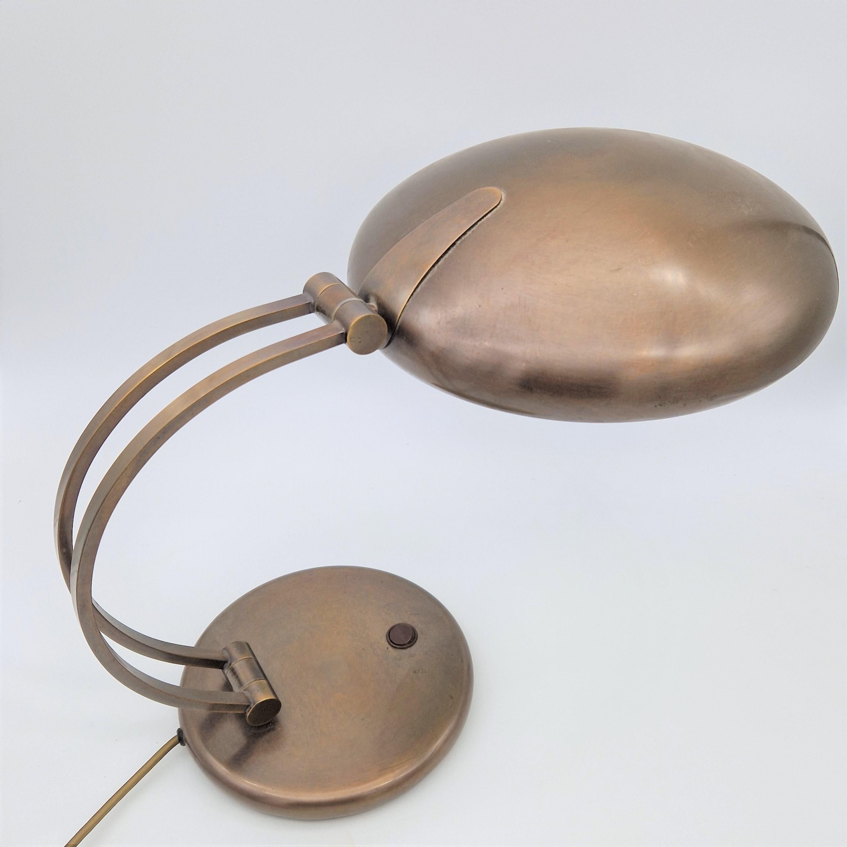 Tischlampe im Design von Egon Hillebrand. Deutschland 1970 - 1975 im Angebot 1