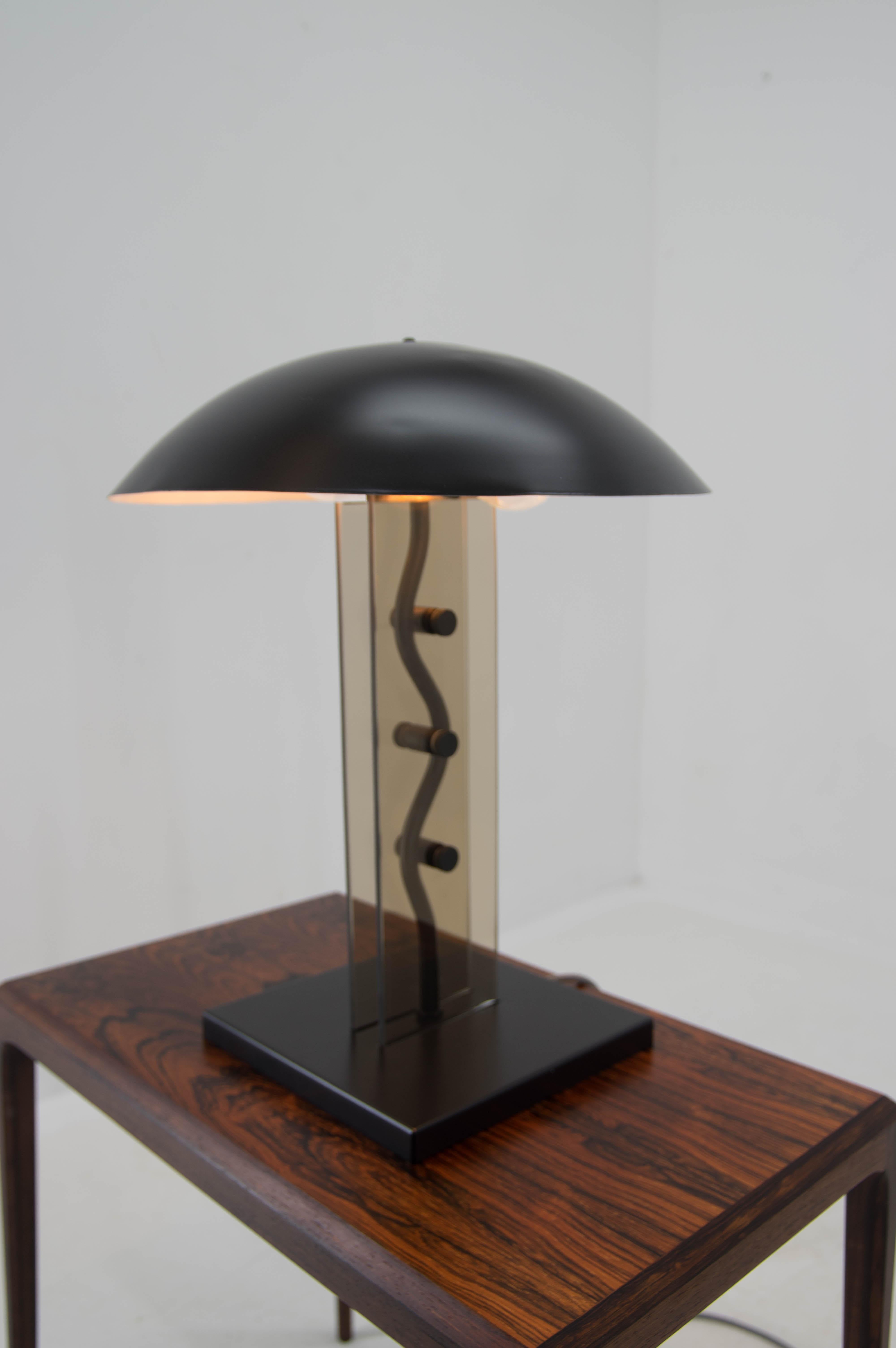 Late 20th Century Design Table Lamp by Kamenicky Senov, 1980s For Sale