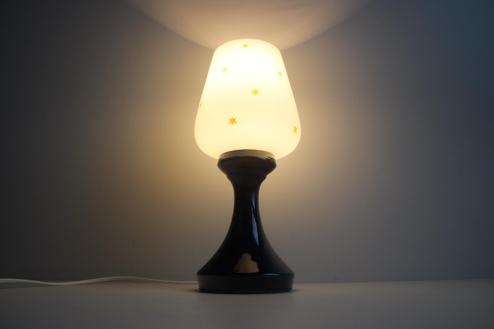 Design-Tischlampe, Tschechoslowakei, 1960er Jahre im Angebot 3