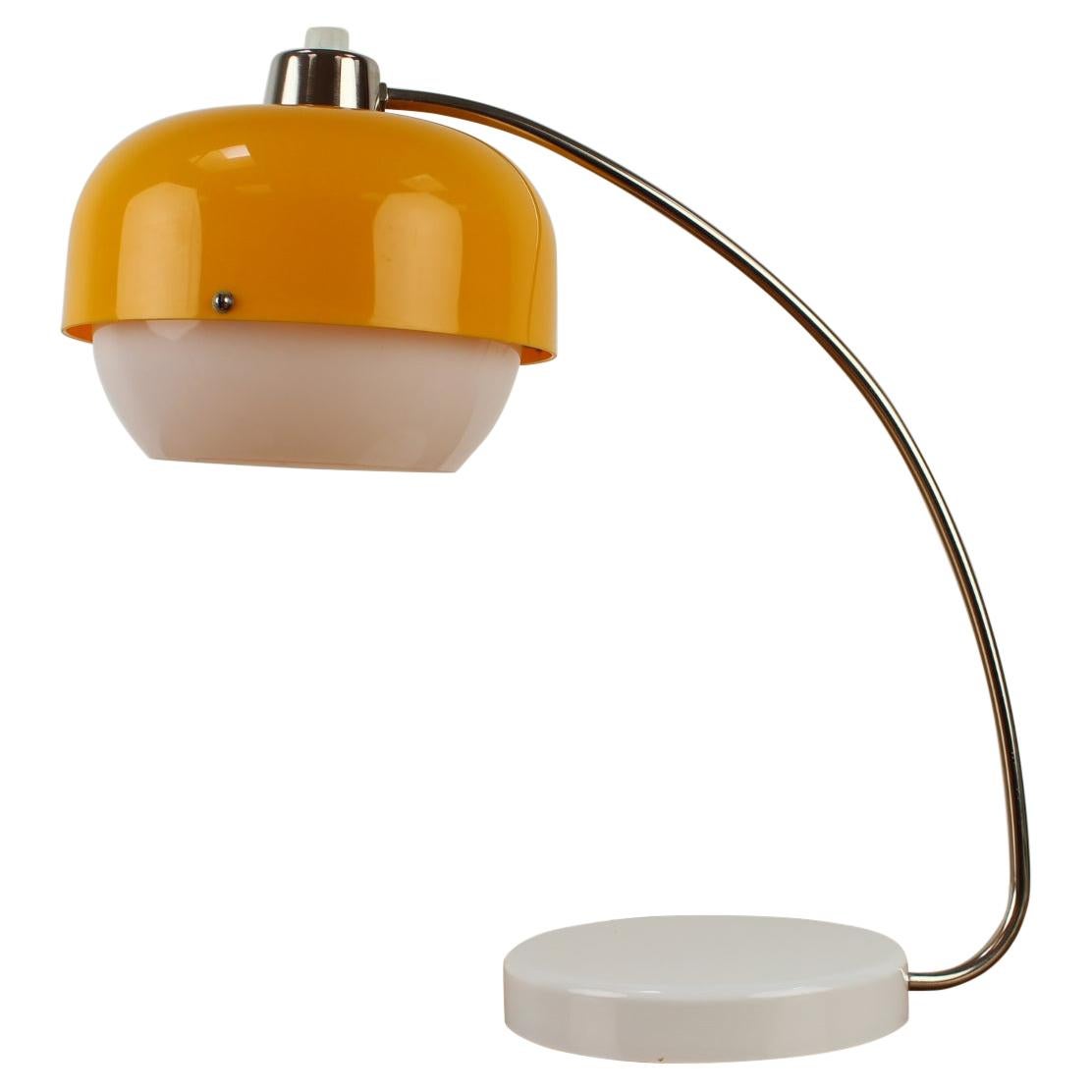 Design Table Lamp in Style of Guzzini, 1970's For Sale