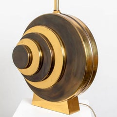 Design Table Lamp with New Custom Made Lamp Shade by Rene Houben, 1960s
