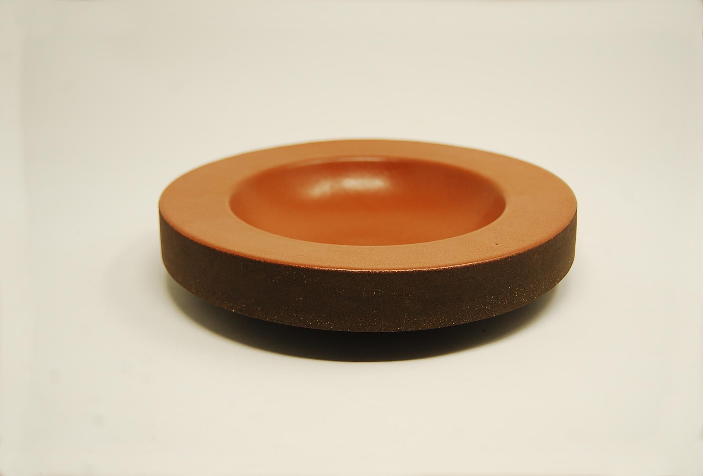 Design Technics Low Pottery Bowl In Good Condition In Providence, RI