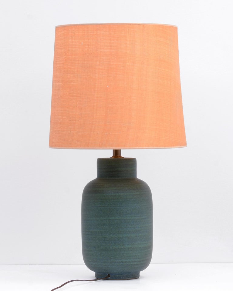 Design Technics MidCentury Modern Lee Rosen Stoneware Ceramic Lamp