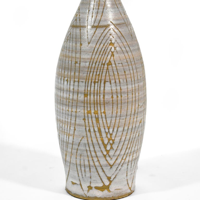 Design Technics Style Ceramic Lamp For Sale at 1stDibs