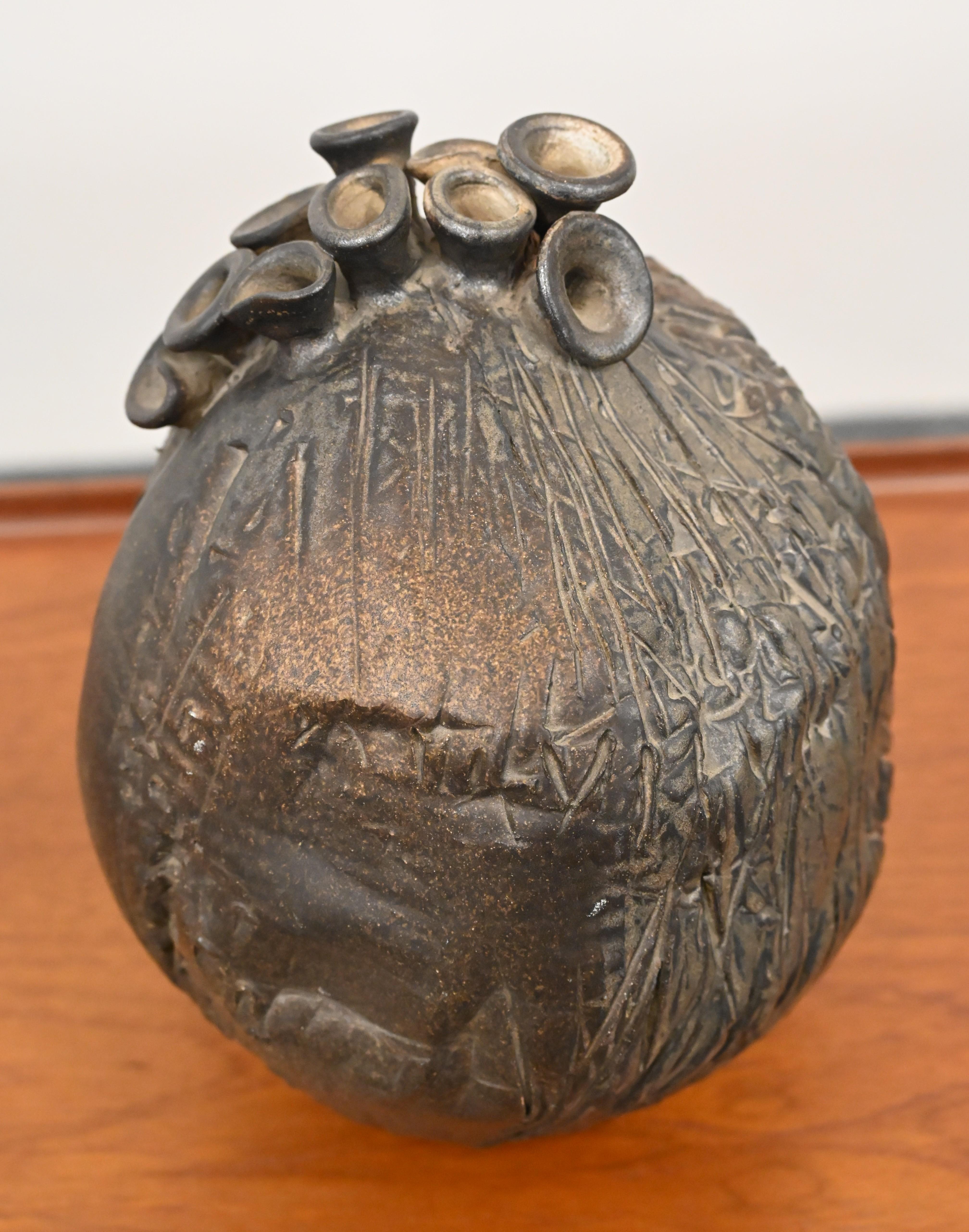 Vaso Design Technics di Roberta Griffith, anni '60 in vendita 11