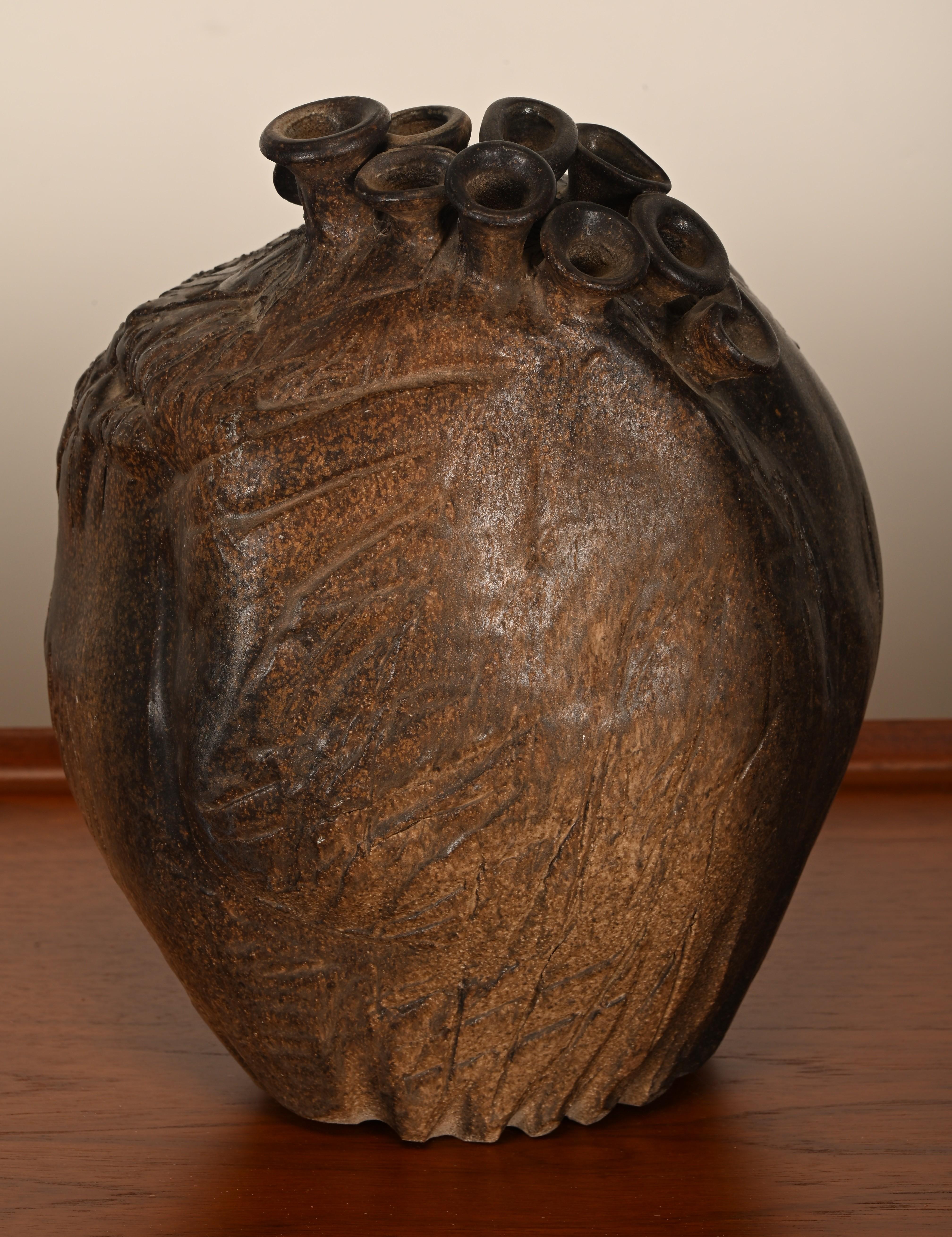 Metà XX secolo Vaso Design Technics di Roberta Griffith, anni '60 in vendita