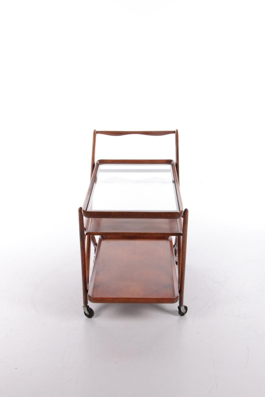 Mid-Century Modern Design Trolley by Cesare Lacca made by Cassina, 1950s