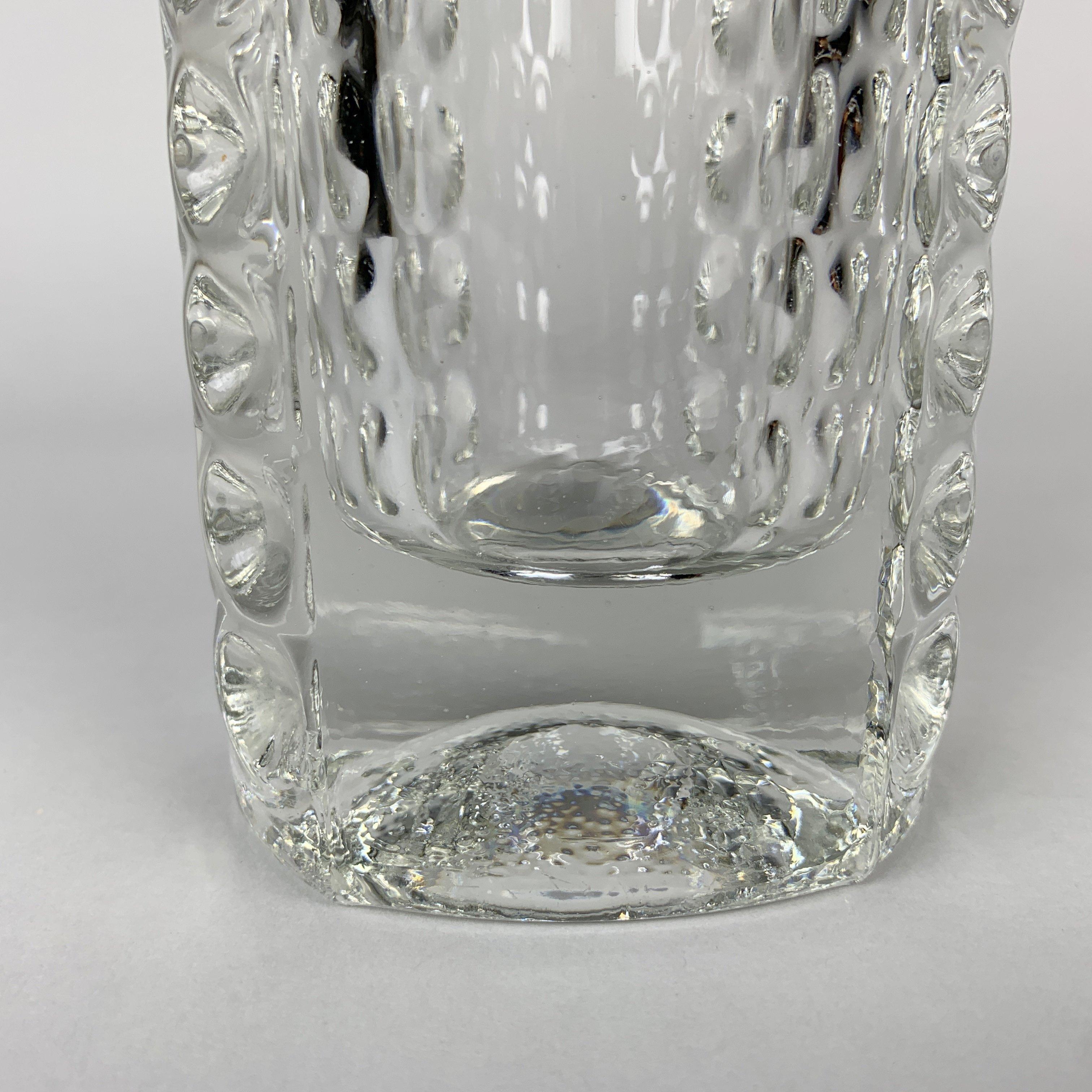 20th Century Design Vase by Rudolf Jurnikl for Rudolfova Hut Dubi Glassworks, 1962 For Sale