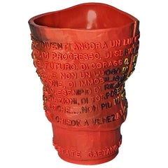 Vase design "Goto":: designer Gaetano Pesce:: Caffè Florian' Domus:: 1995