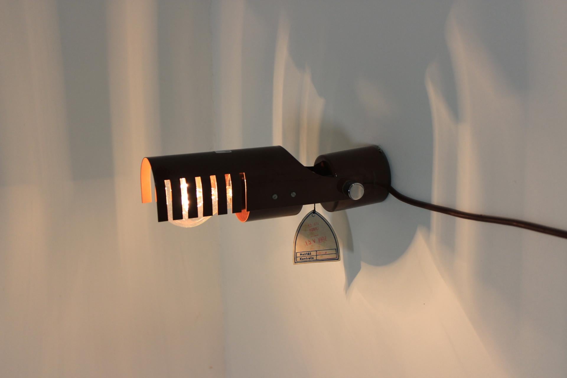 Late 20th Century Design Wall Lamp, 1980s For Sale