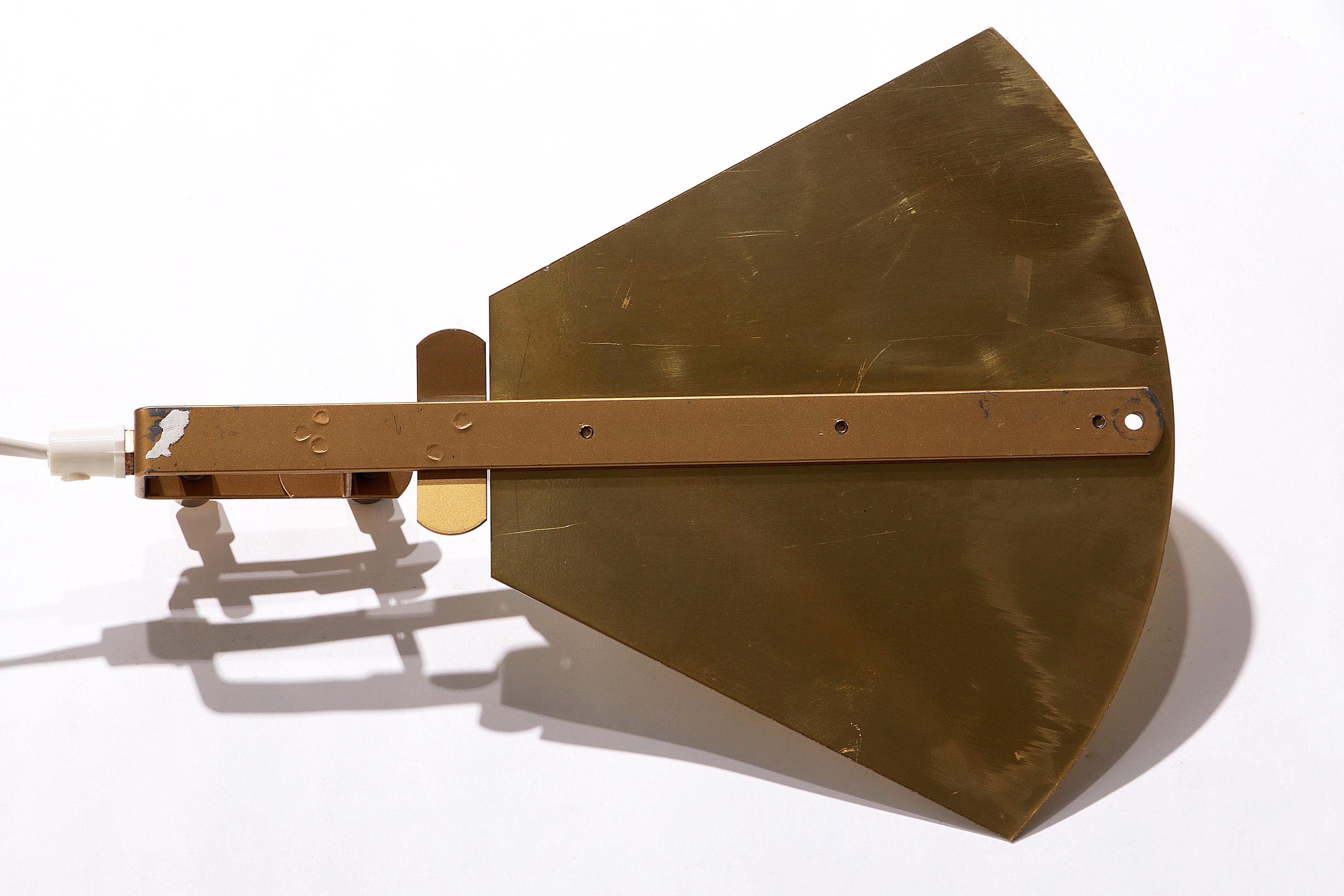 Lampe murale design Carl Fagerlund grand modèle 36 cm, 1960 Suède. en vente 5