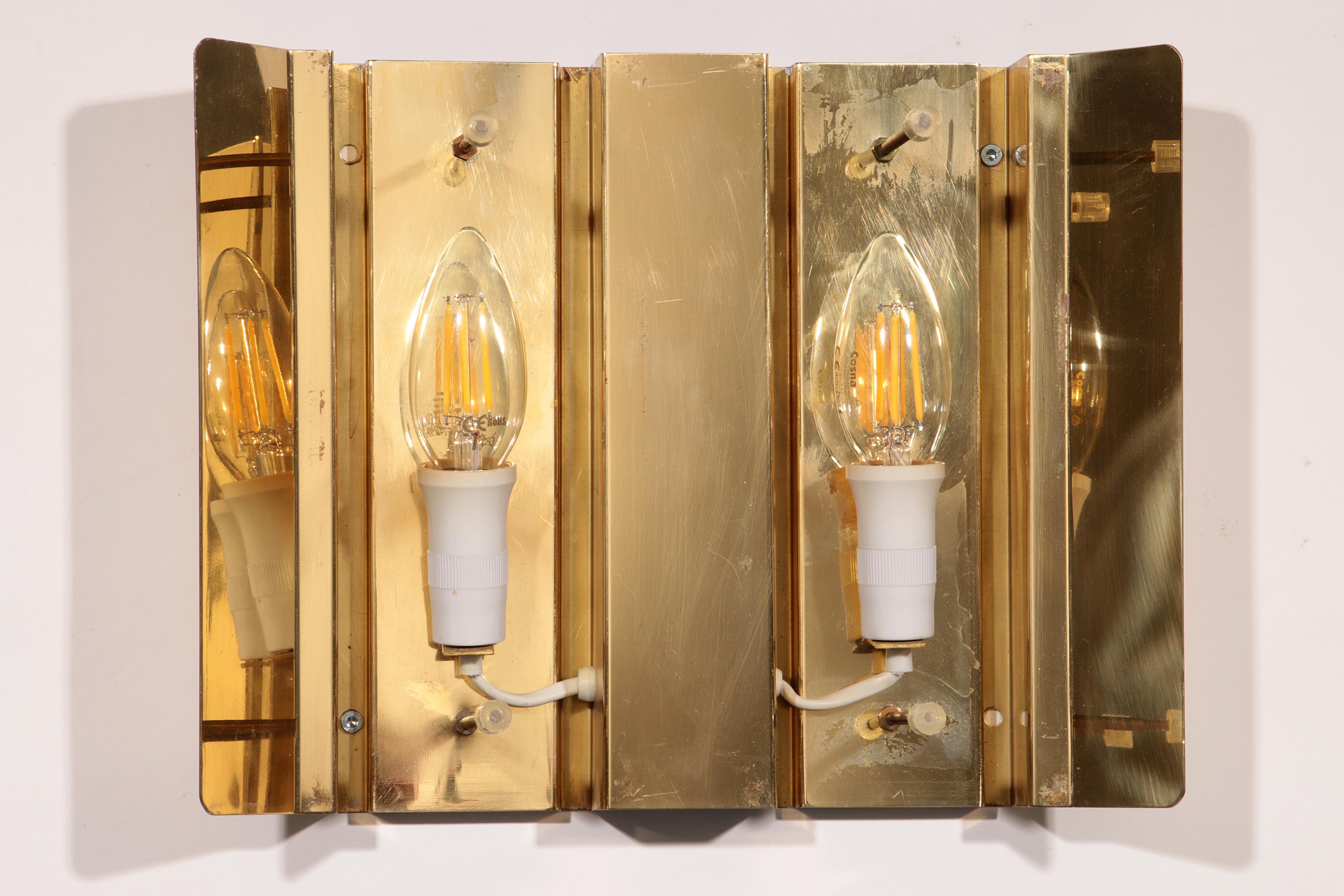 Lampes murales Falkenbergs Belysning 1960, Suède en vente 3