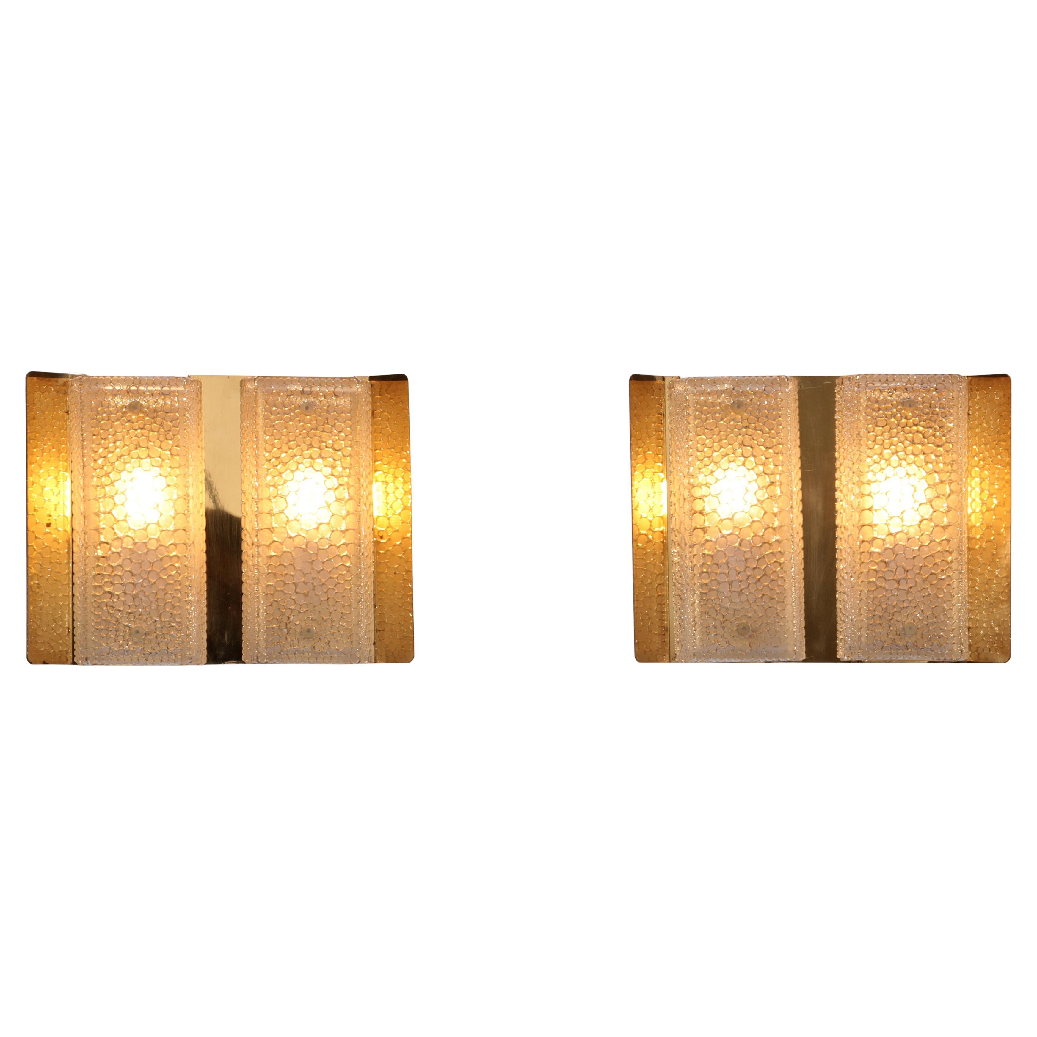 Design Wall Lamps by Falkenbergs Belysning 1960, Sweden