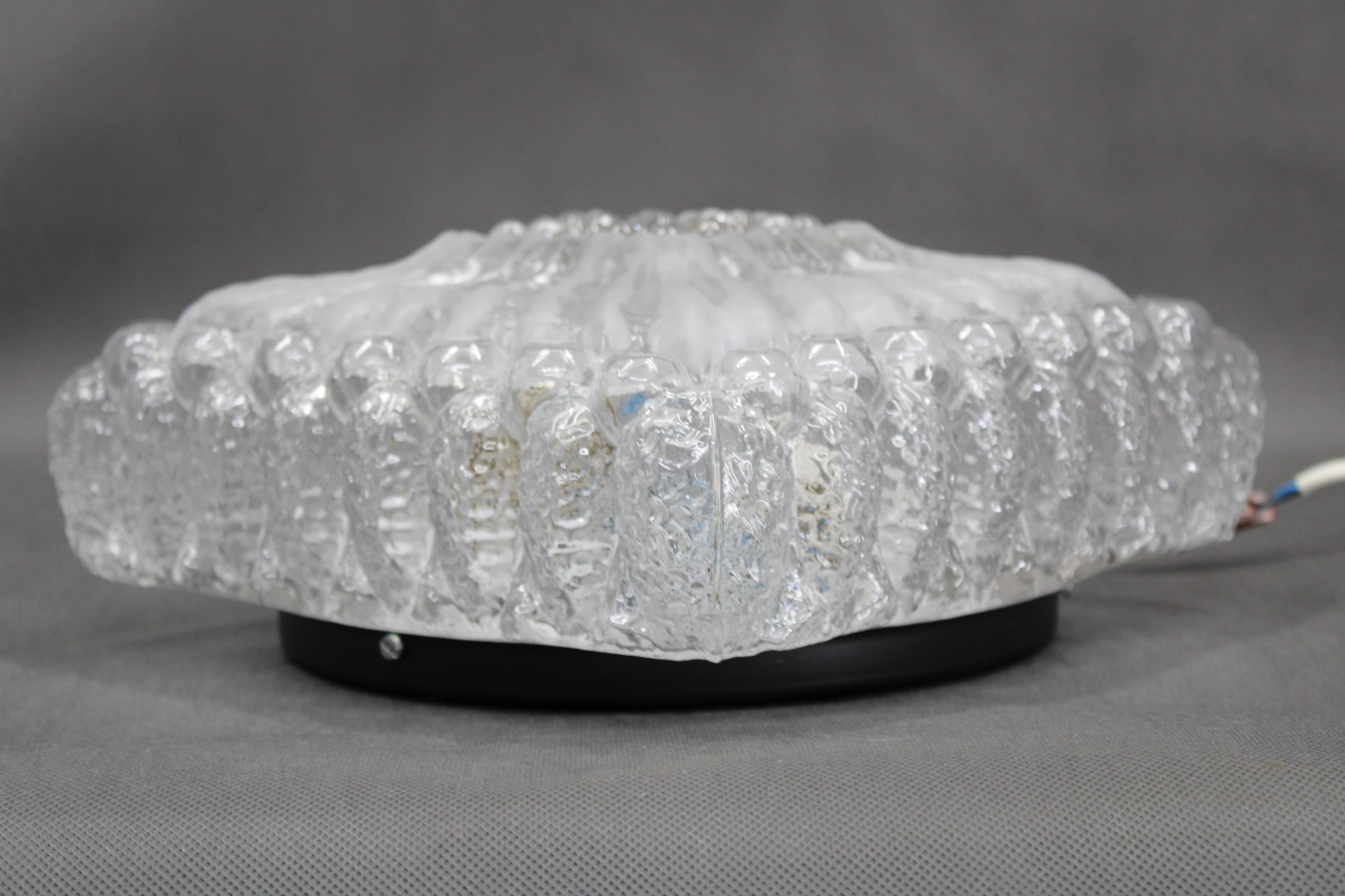 Design Wall or Ceiling Lamp, 1970s, Czechoslovakia In Good Condition For Sale In Praha, CZ