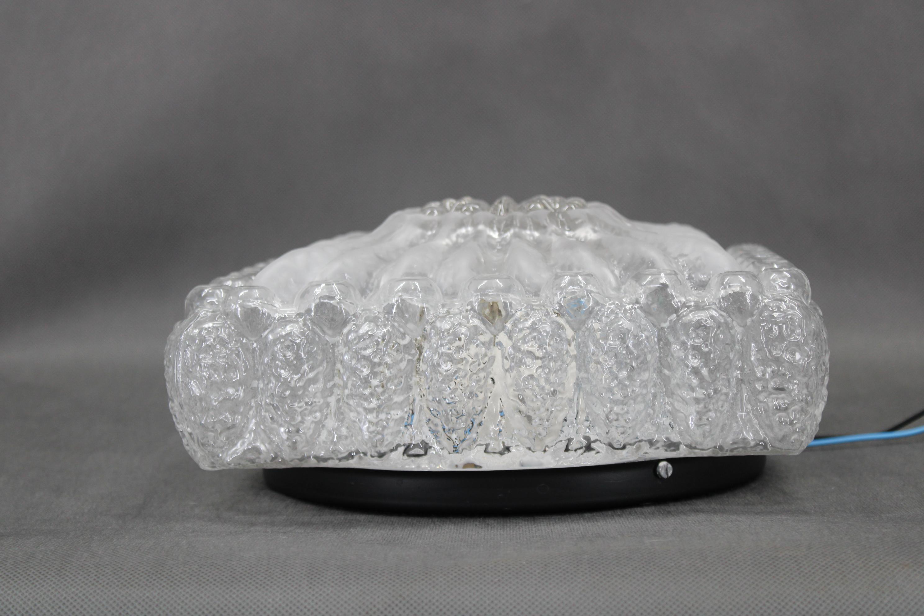 Late 20th Century Design Wall or Ceiling Lamp, 1970s, Czechoslovakia For Sale