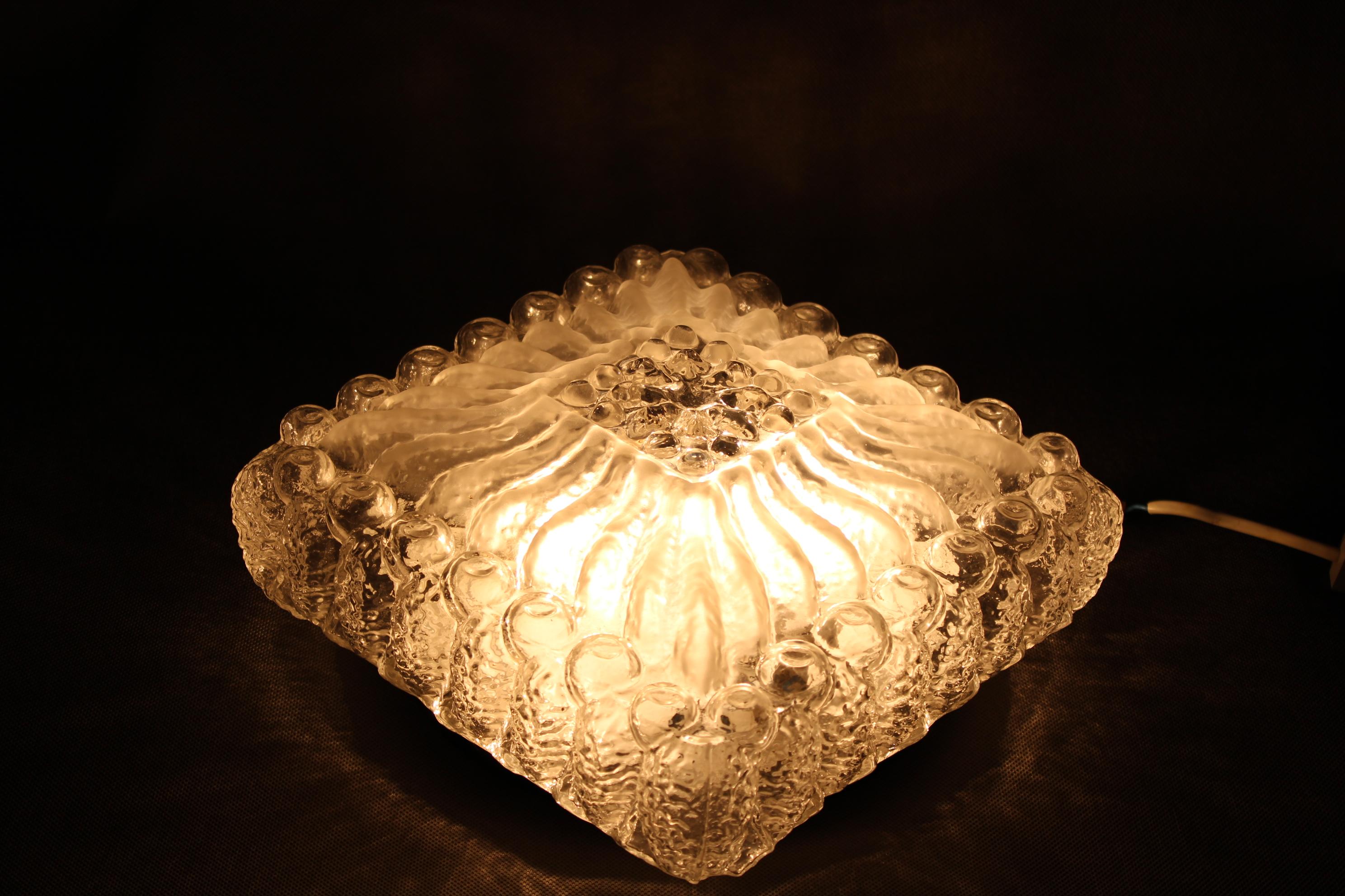 Design Wall or Ceiling Lamp, 1970s, Czechoslovakia For Sale 1