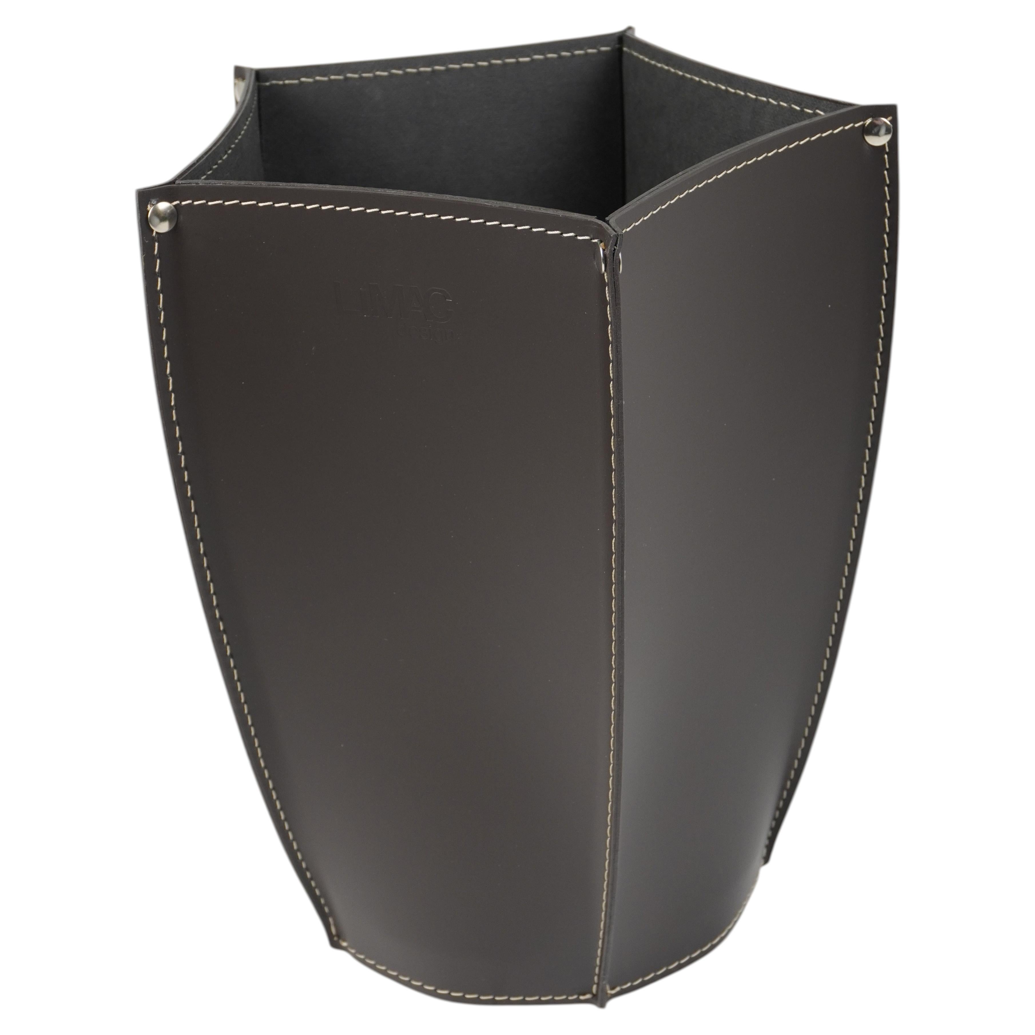 Handmade Modern Waste Paper Basket by Limac Design, POLIGONO