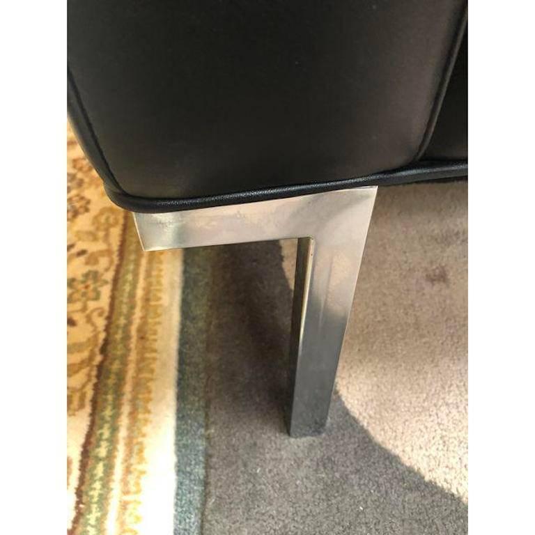 Design Within Reach by American Leather Ted Boerner Theatre Two-Seat Sofa In Good Condition In San Francisco, CA