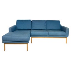 Used Design Within Reach Raleigh Sectional Sofa Designed by J. Bernett and N.Dodziuk 