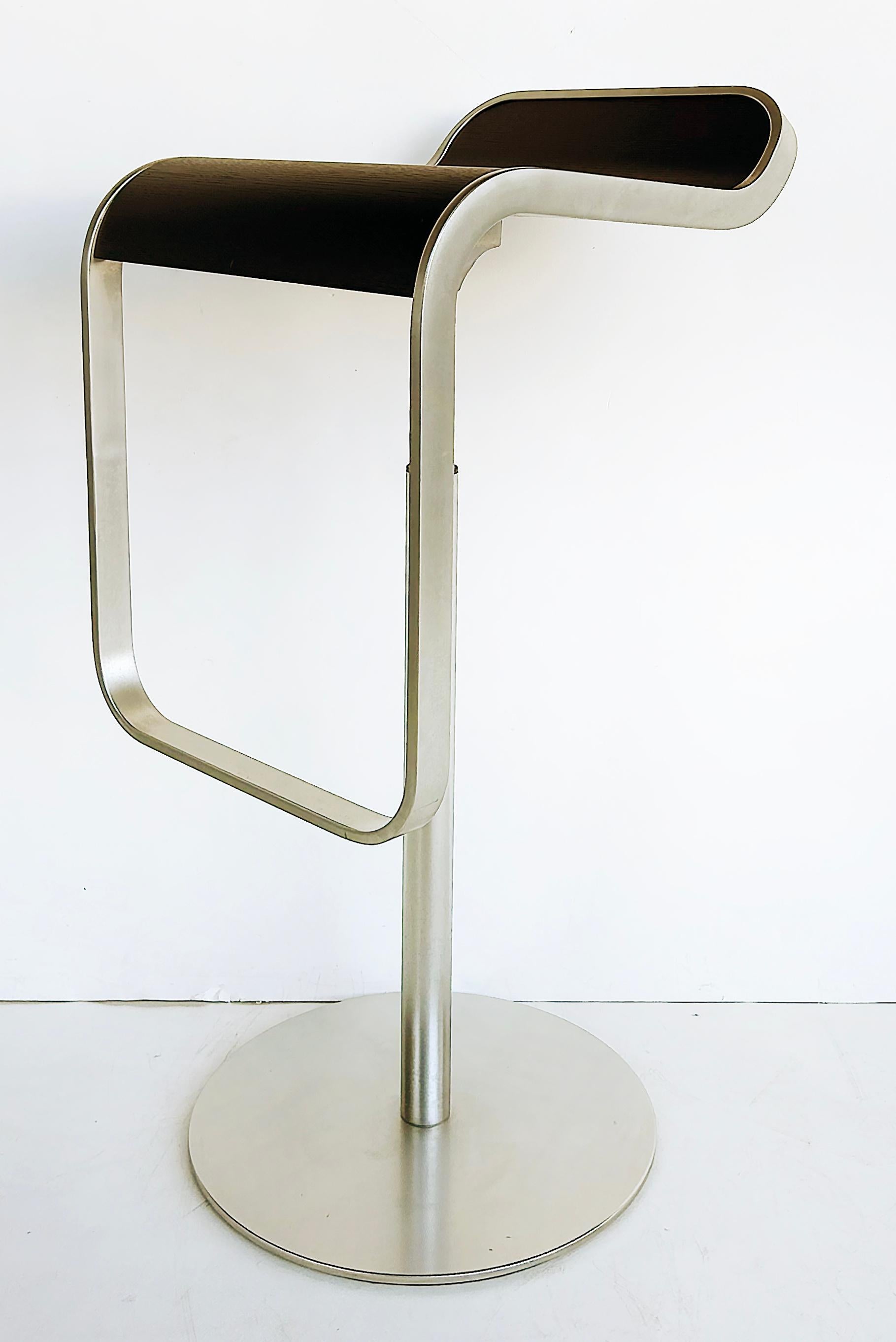 Italian Design Within Reach Shin Azumi Lapalma LEM Stools, Adjustable Set of 3 For Sale