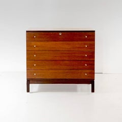 Cómoda de Madera de Diseño, Ennio Fazzoli para MIM Roma , Italia Años 60