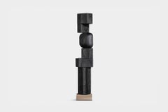 Designed by Joel Escalona Unseen Force No40 Abstract Wooden Totem