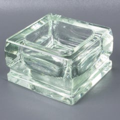 Designed by Le Corbusier for Lumax Glass Desk Tidy Ashtray Catchall
