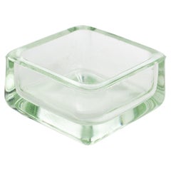 Used Designed by Le Corbusier for Lumax Molded Glass Desk Accessory Ashtray Catchall