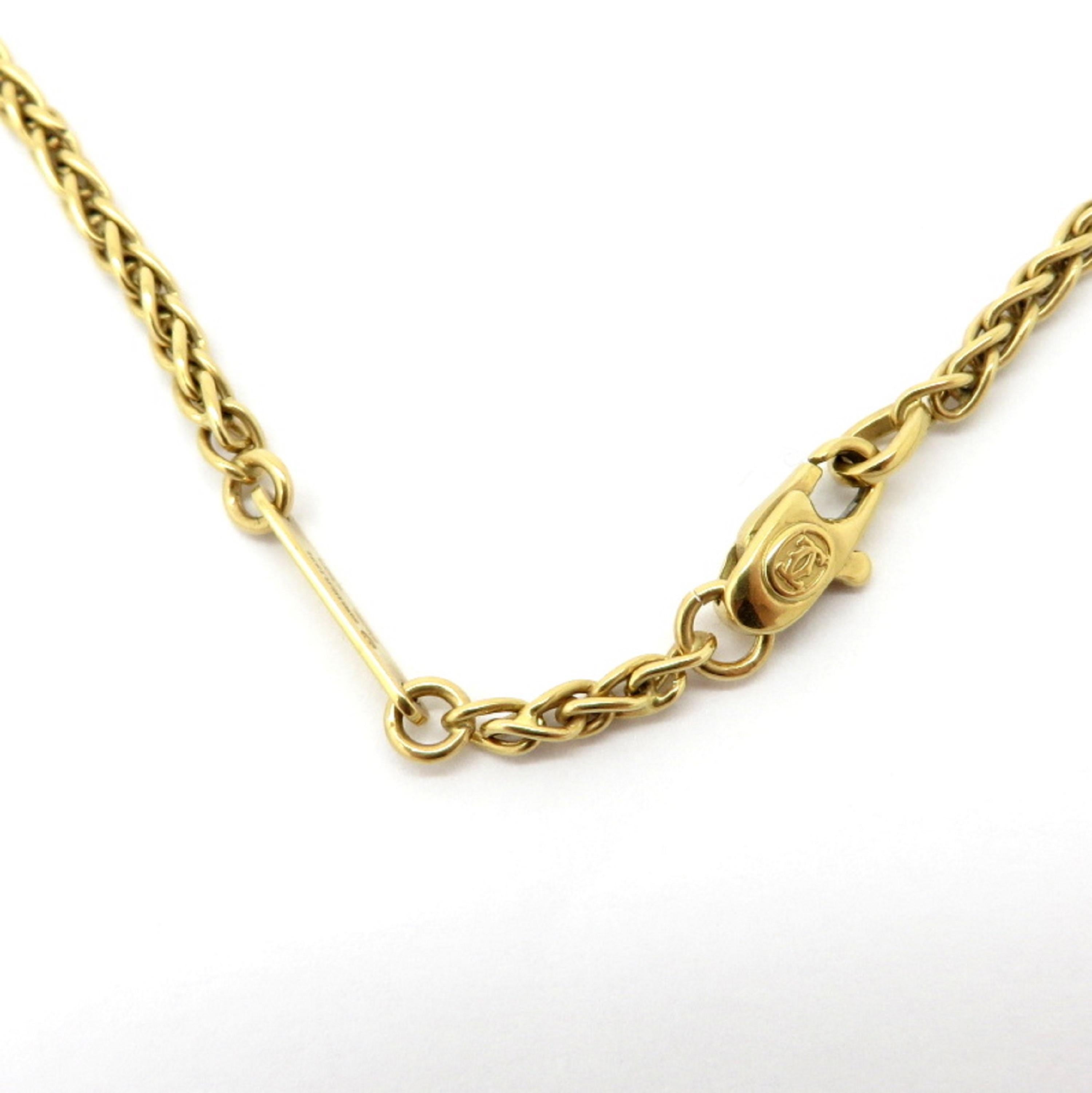 double c necklace gold