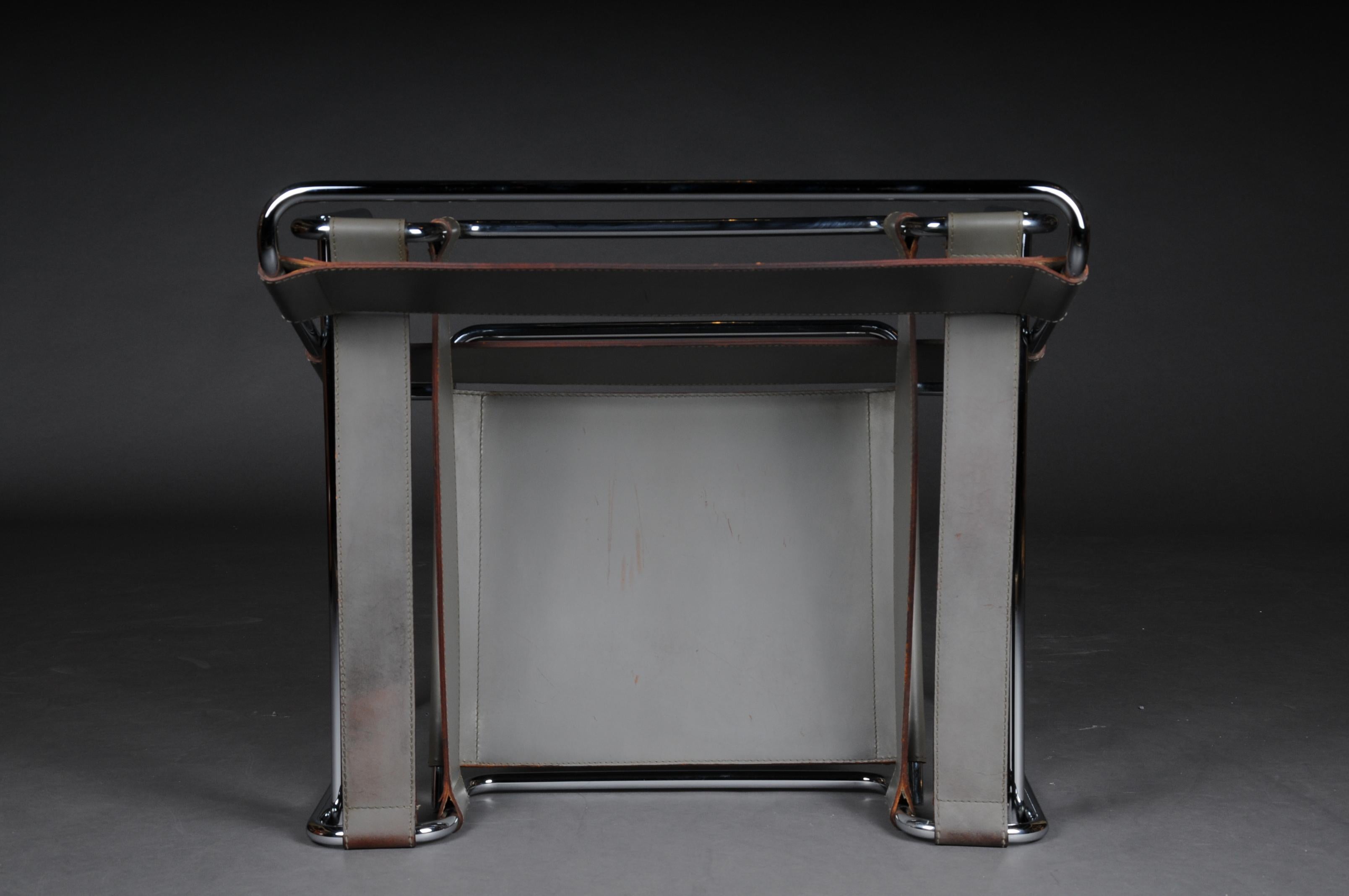 Designer Armchair / Chair Wassily Marcel Breuer / Knoll International For Sale 8