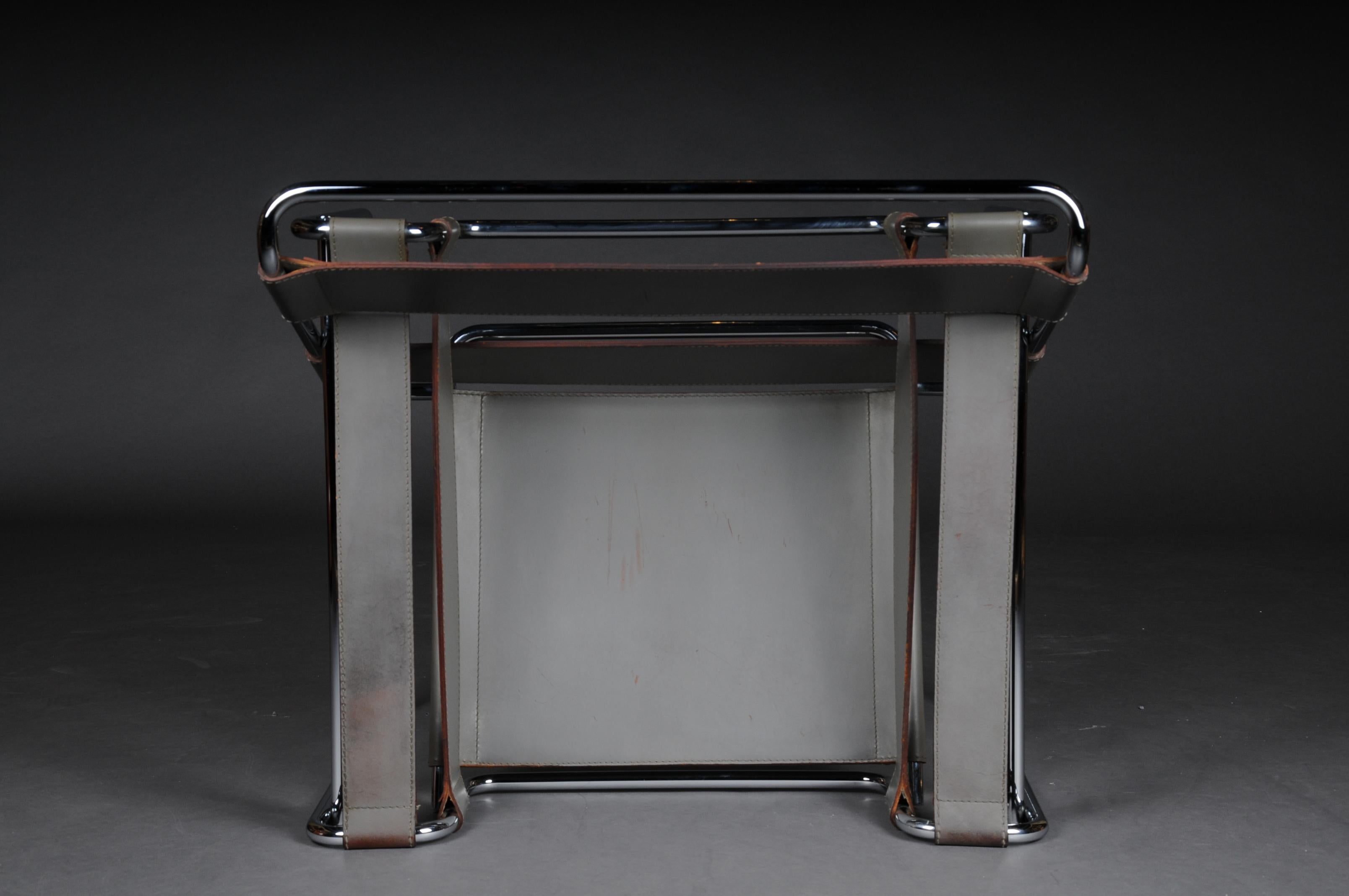 Designer Armchair / Chair Wassily Marcel Breuer / Knoll International For Sale 7