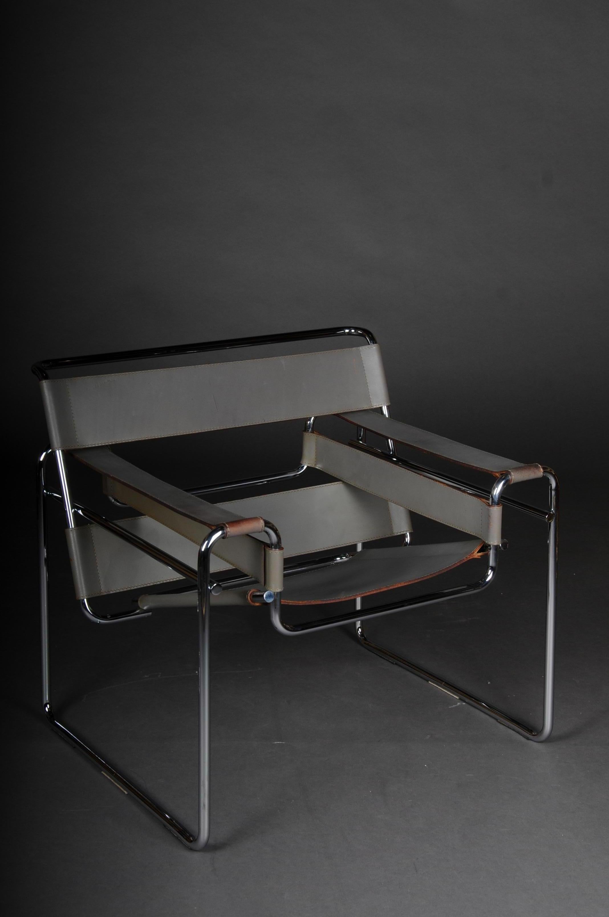 Américain Fauteuil / chaise de designer Wassily Marcel Breuer / Knoll International en vente
