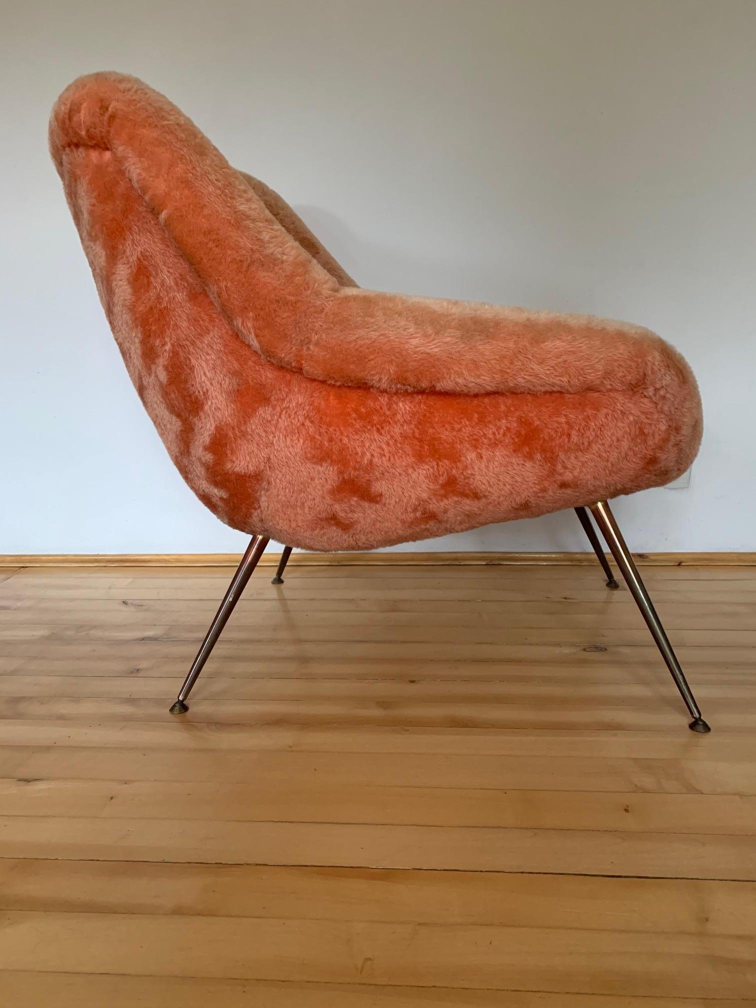 Mid-Century Modern Designer armchair Fritz Neth, Correcta, 1950s For Sale