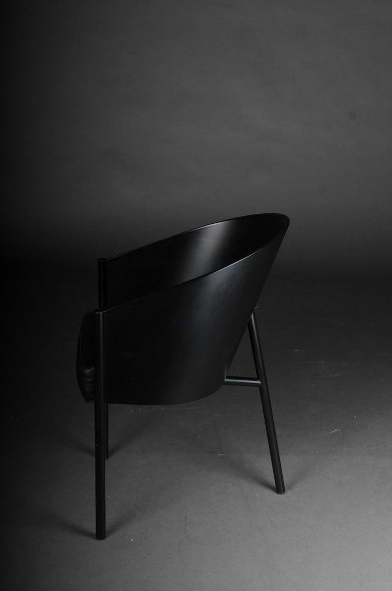 Sillón de diseño Philippe Strack, Negro, Pratfall en venta 3