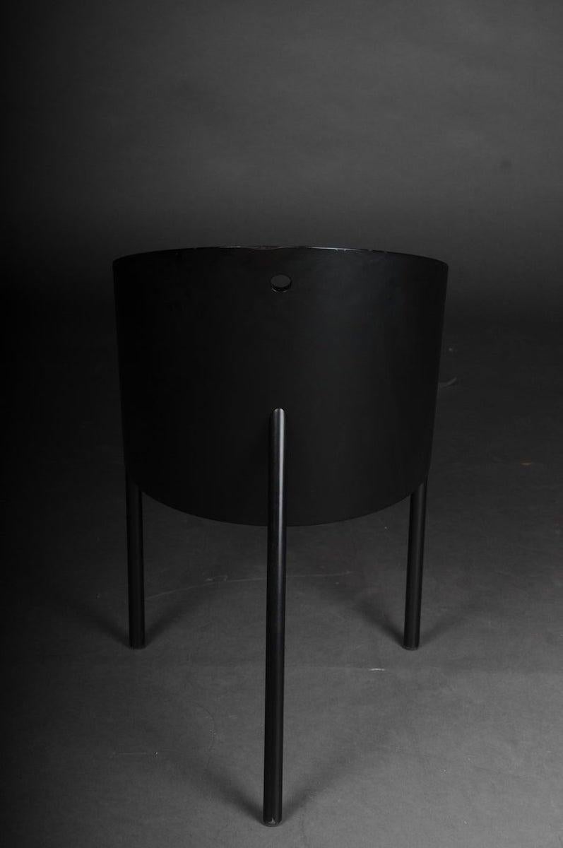 Sillón de diseño Philippe Strack, Negro, Pratfall en venta 11