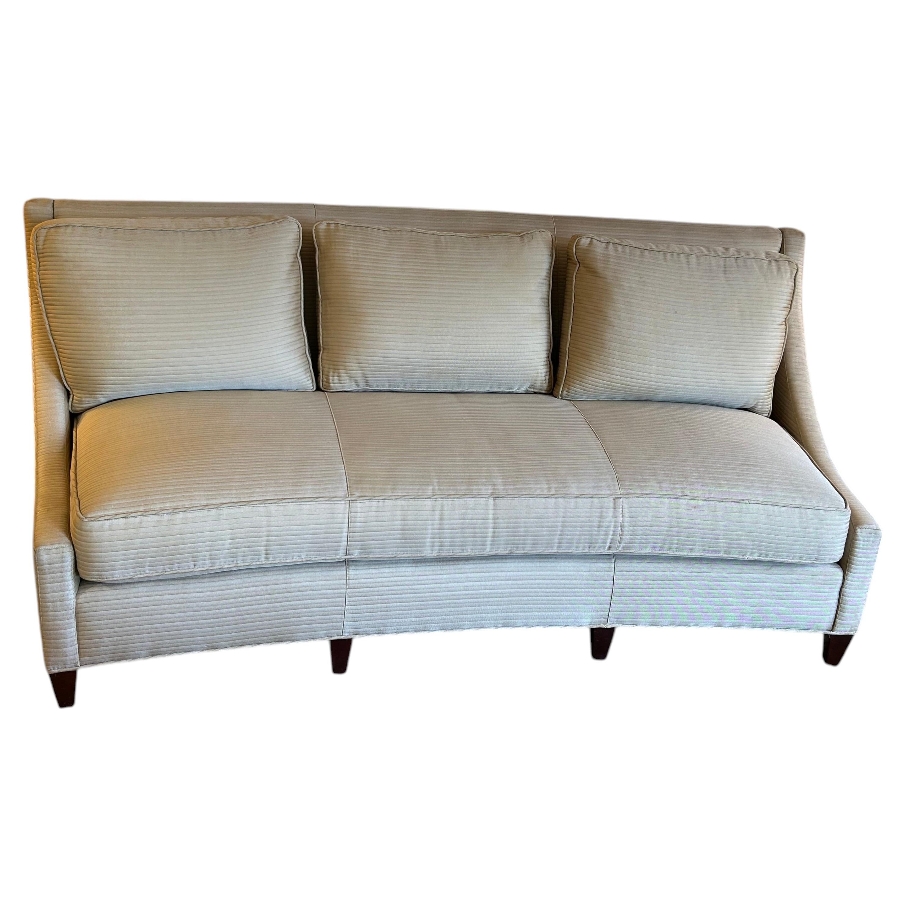 Designer Barbara Barry Sleek Contemporary Sofa for Baker Furniture