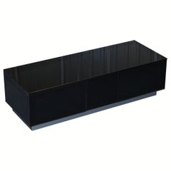 Designer Black Glass Bs EN 12150-1 Alphason Television Media TV Stand Table