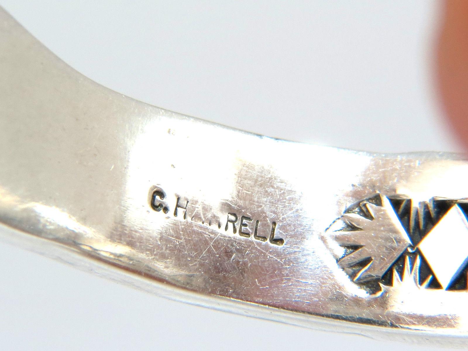 Designer C. Harrell Orecchini pendenti e bracciale Bangle 14 carati e 925 in vendita 5