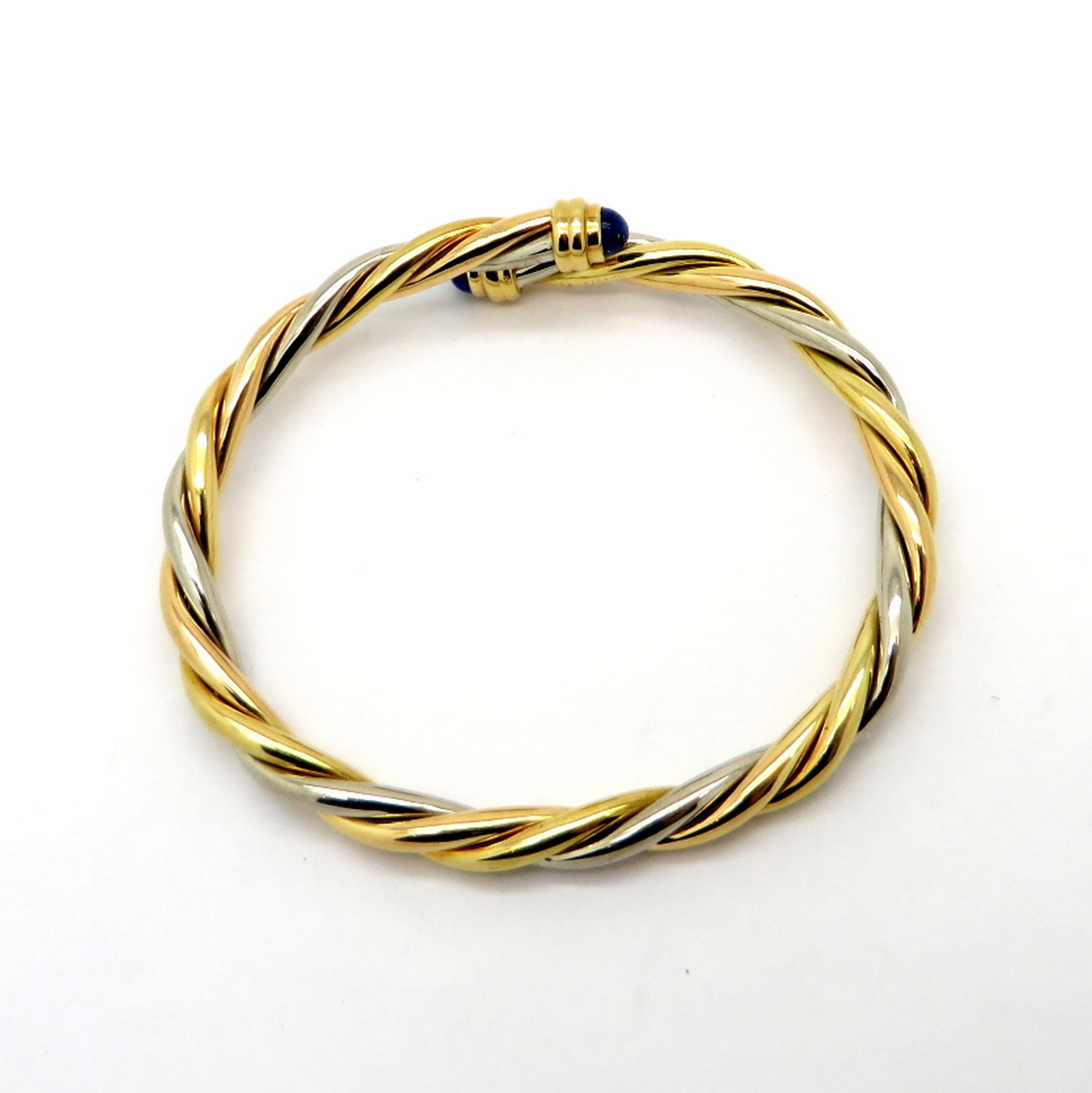 cartier twisted bangle